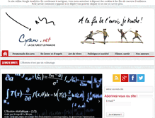 Tablet Screenshot of cyrano.net